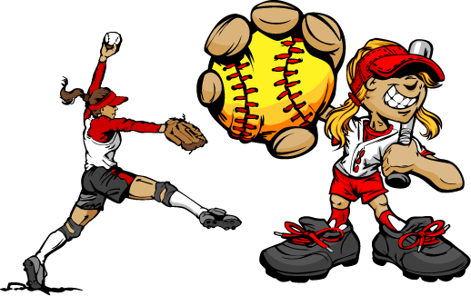 The Game Of Softball Is Played In Three Different Forms - Co Ed Softball Team Names (518x326)