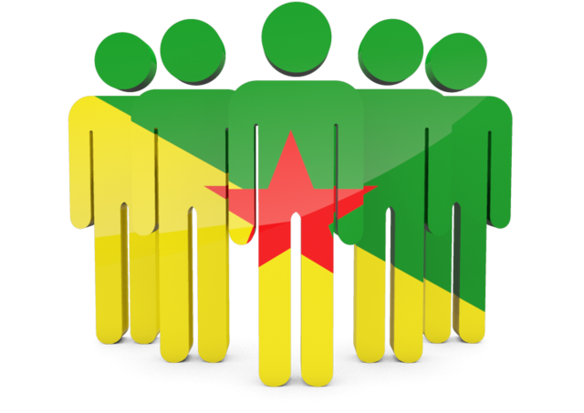 Illustration Of Flag Of French Guiana - Ghana Icon (640x480)