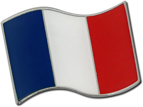 French Flag Badge By School Badges Uk - Flag (500x500)