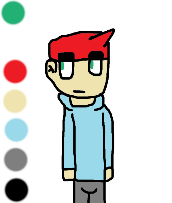 My Colour Pallet By Theblastzoneboy - Cartoon (600x707)