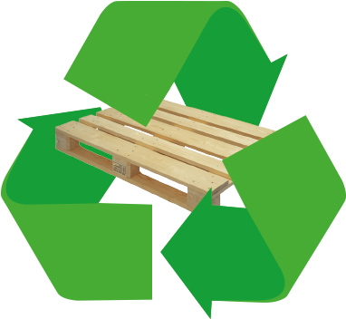 Any Pallets That Cannot Be Re-used We Recycle For Animal - Going Green In The Office (400x400)