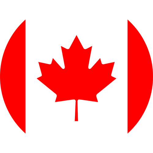 Canada Flag - Canada Flag Round Png (589x573)
