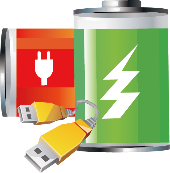 Battery Charger Icon - Electric Battery (594x602)