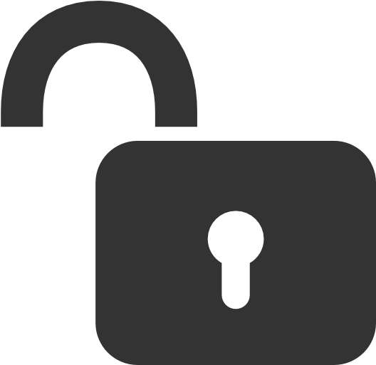 Benefits Of Open Data - Unlock Icon (600x512)