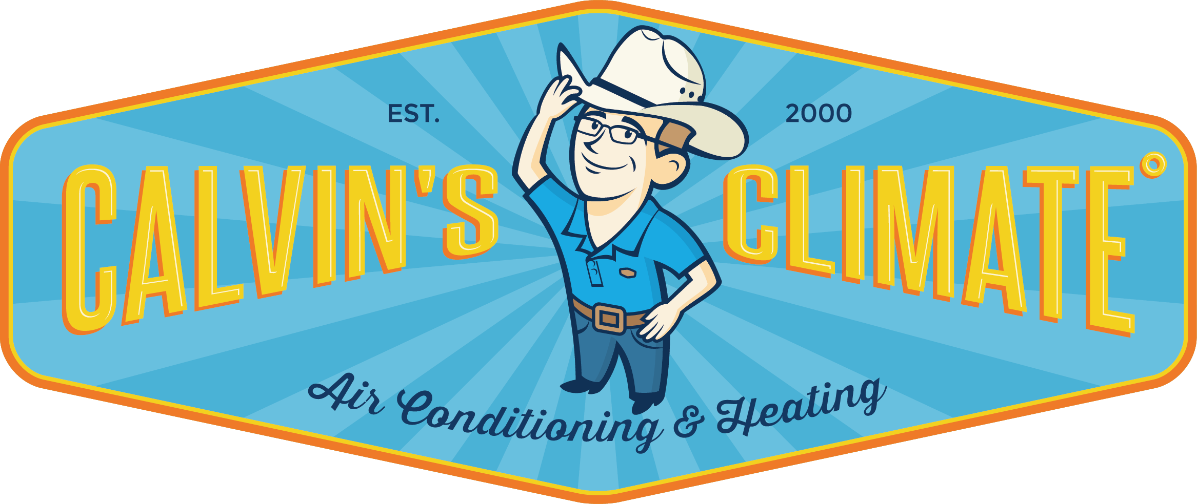 The Air Conditioning & Heating Company You Feel Comfortable - Calvin's Climate Air Conditioning And Heating Solutions, (2334x984)