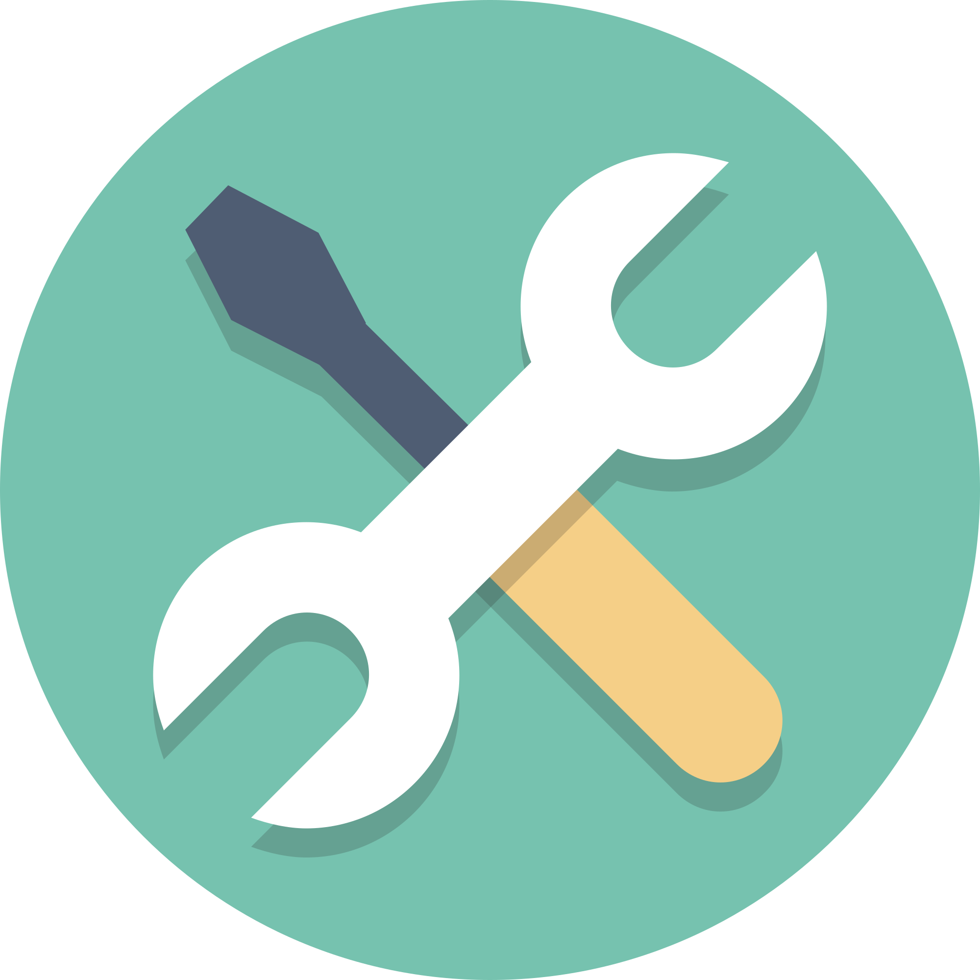 Open - Tools Circle Icon (2000x2000)