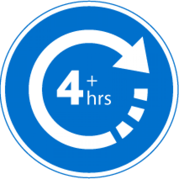 4 Hours - 4 Hours Png (600x600)