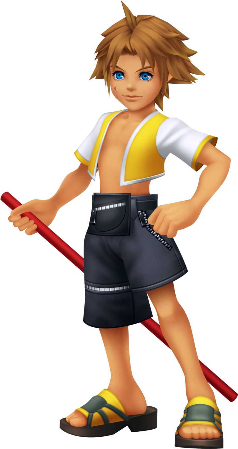 Tidus Khrec - Kingdom Hearts Tidus Wakka Selphie (1000x1597)