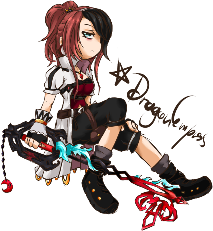 Kingdom Hearts By Dragonempress666 - Dragonempress666 (877x910)