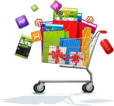 Shopping Carts - Ecommerce Shopping (392x380)