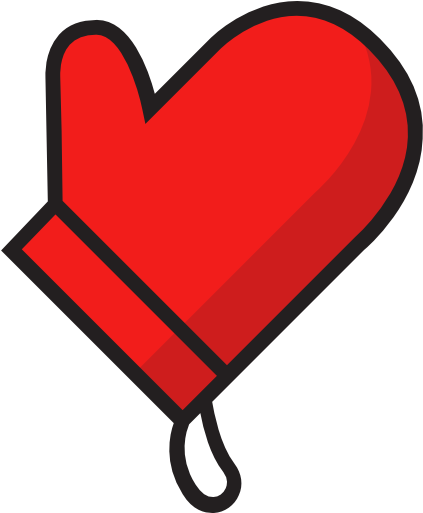 Mitten Free Icon - Heart (512x512)