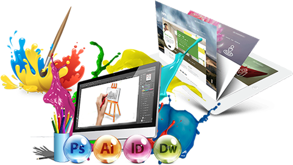 Web Designing - Coral Draw Photoshop Illustrator (640x350)