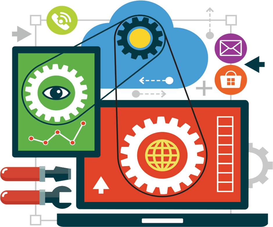 Web Development Png Website Development Company In - Design And Development Png (1100x796)