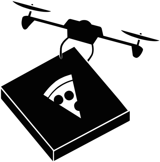 The Missing Open Standard - Delivery Drone Clip Art (600x600)