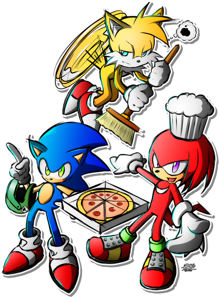 Pizza Guys By R-no71 - Pizza (779x1026)