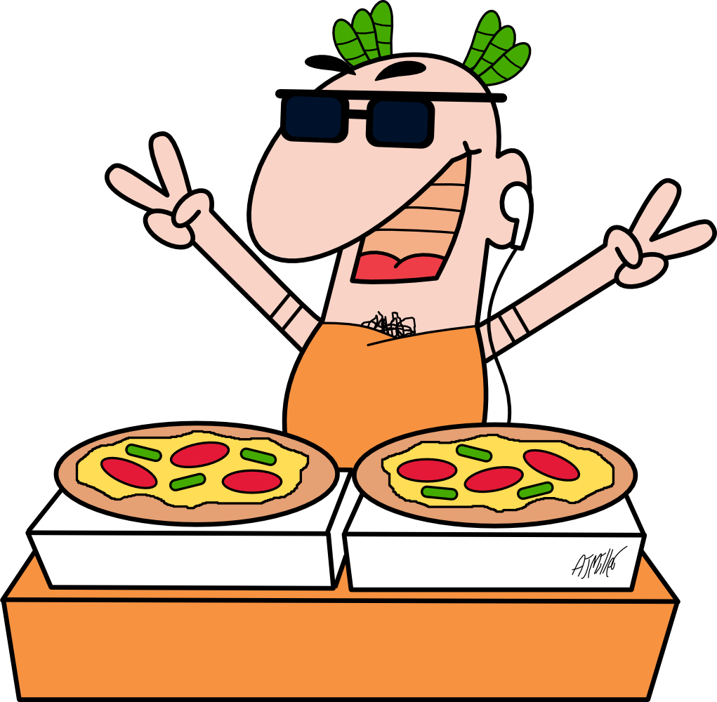 Little Caesars Pizza Size - Little Caesars Pizza Guy (1021x1000)