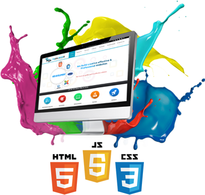 Web Design & Development - Graphics Design Clip Art (425x380)