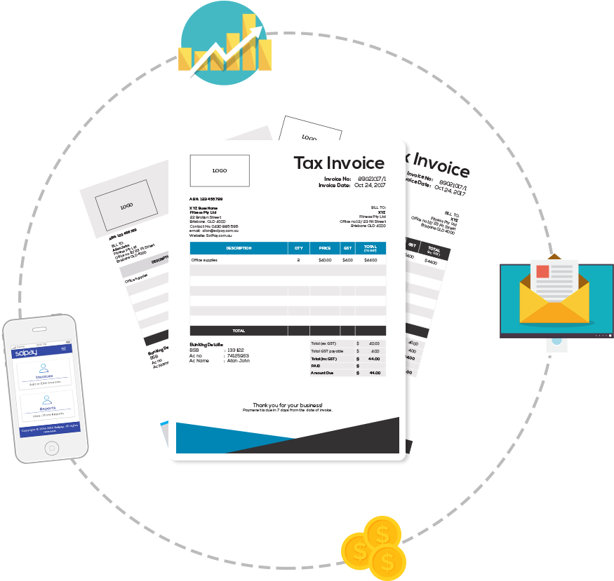 Online Invoicing With Solpay - Software (902x849)