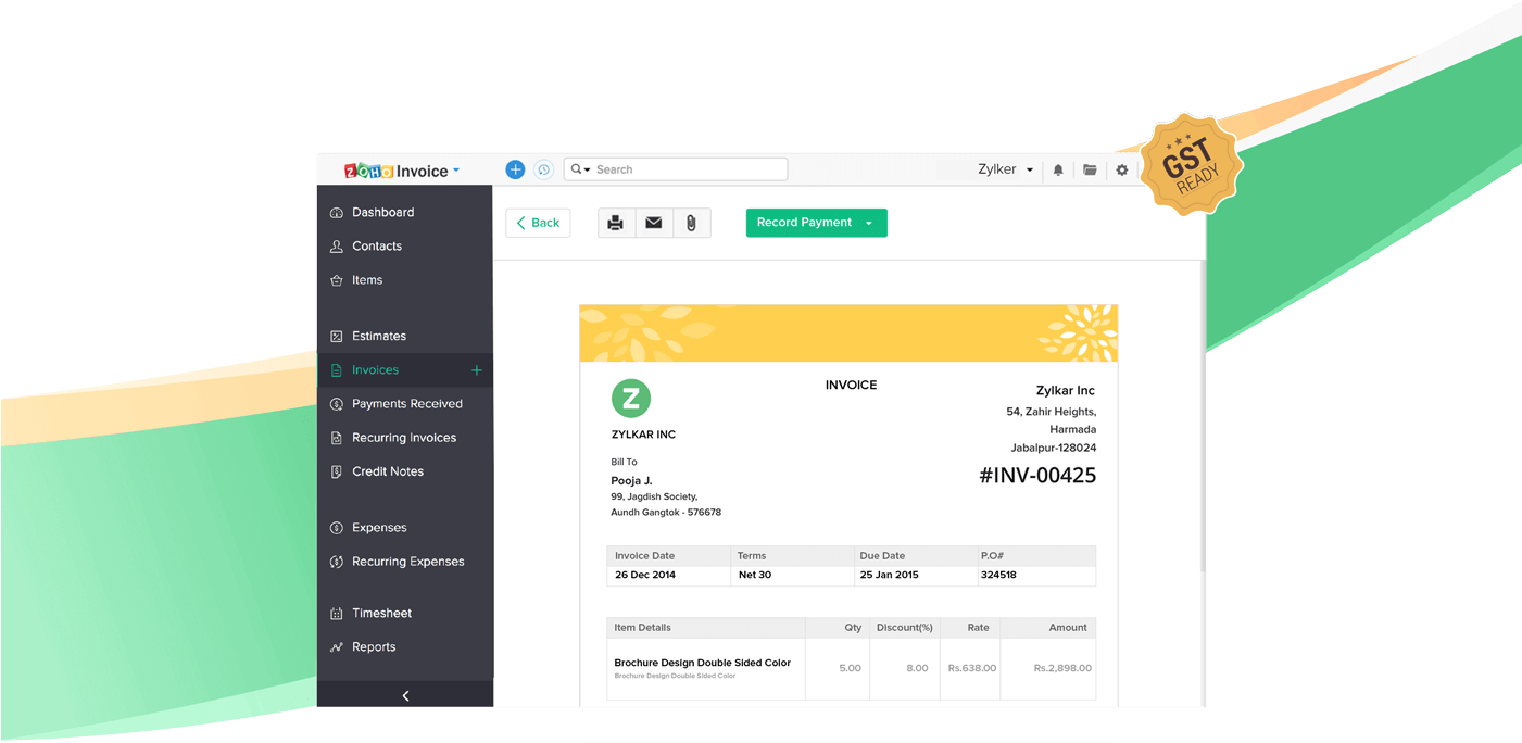 Free Invoice Forms Online New Cleaninge Template Best - Software (1400x694)