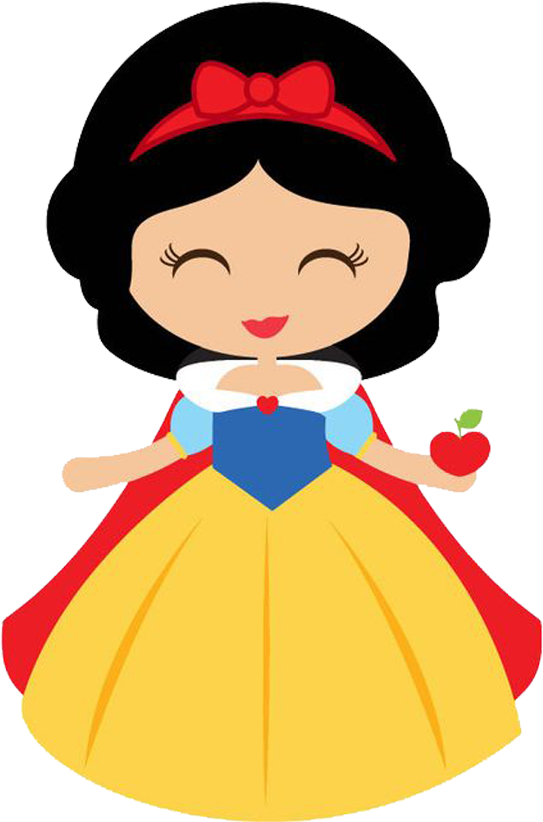 Branca De Neve Cute - Molde Branca De Neve (1200x1200)