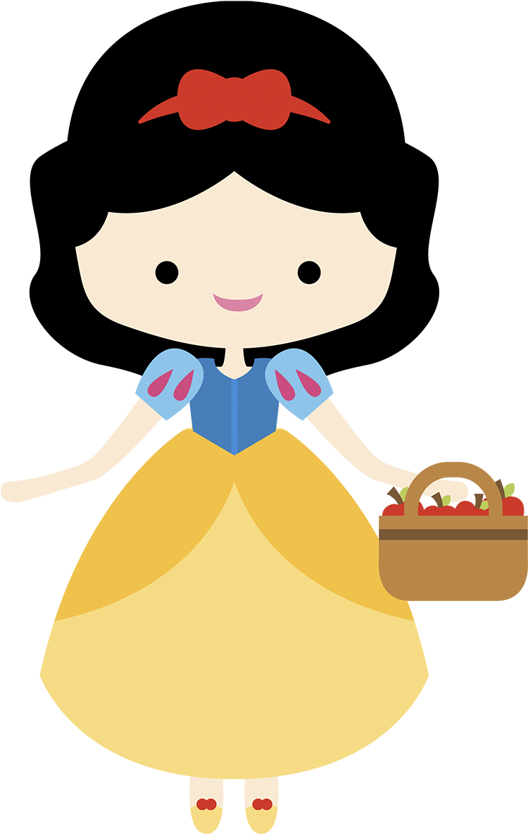 Desenhos Para Colorir Branca De Neve Cute - Snow White Cute Png (1200x1200)