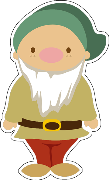 Aplique 7 Anões - Cute Anão Branca De Neve Cute Png (591x591)
