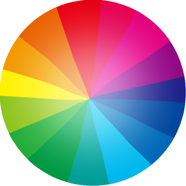 Simplified Color Wheel - Color Wheel Png (600x600)