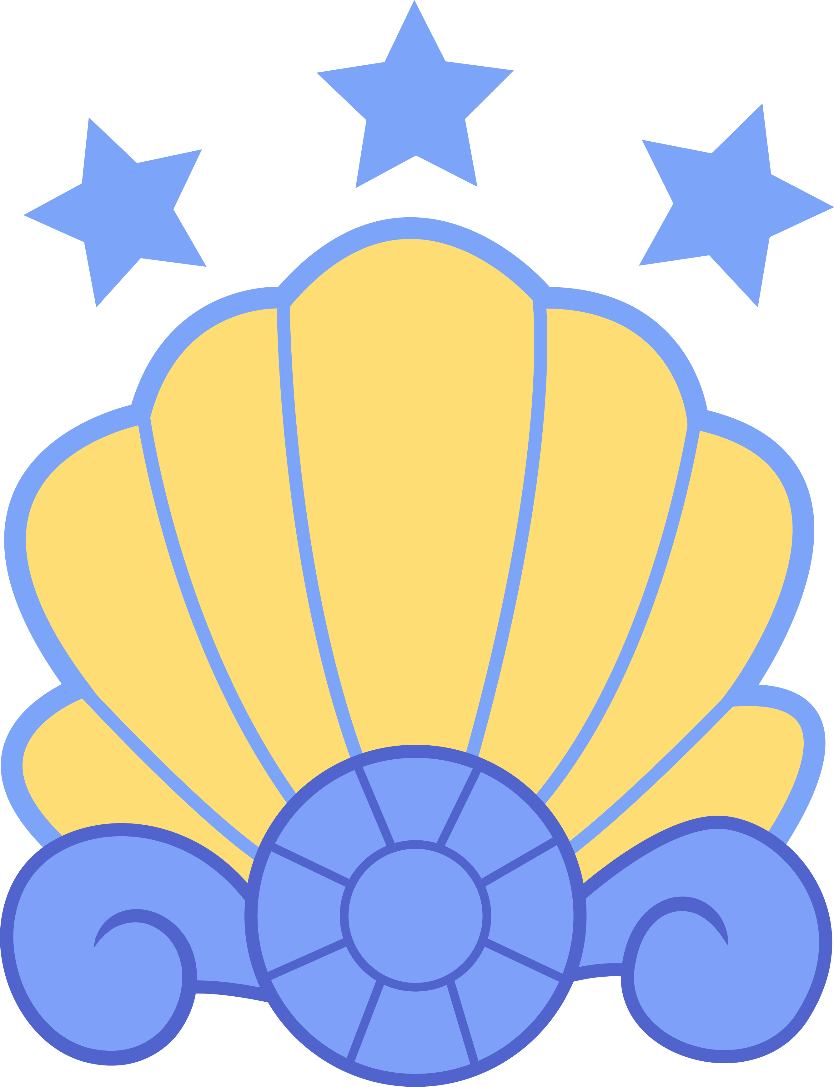 Sapphire Shore's Cutie Mark By Illumnious Sapphire - Sapphire Shores Cutie Mark (2668x3477)