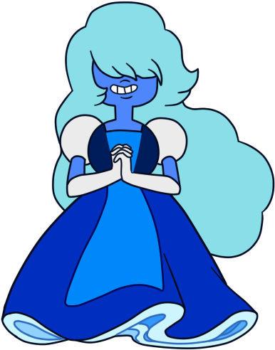 Sapphire - Sapphire From Steven Universe (394x504)