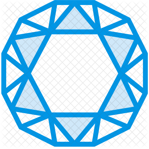 Sapphire Icon - Sapphire Gem Icon (512x512)