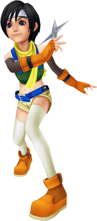-on The Continued Objectification Of Yuffie - Cloud Strife Kingdom Hearts (498x858)