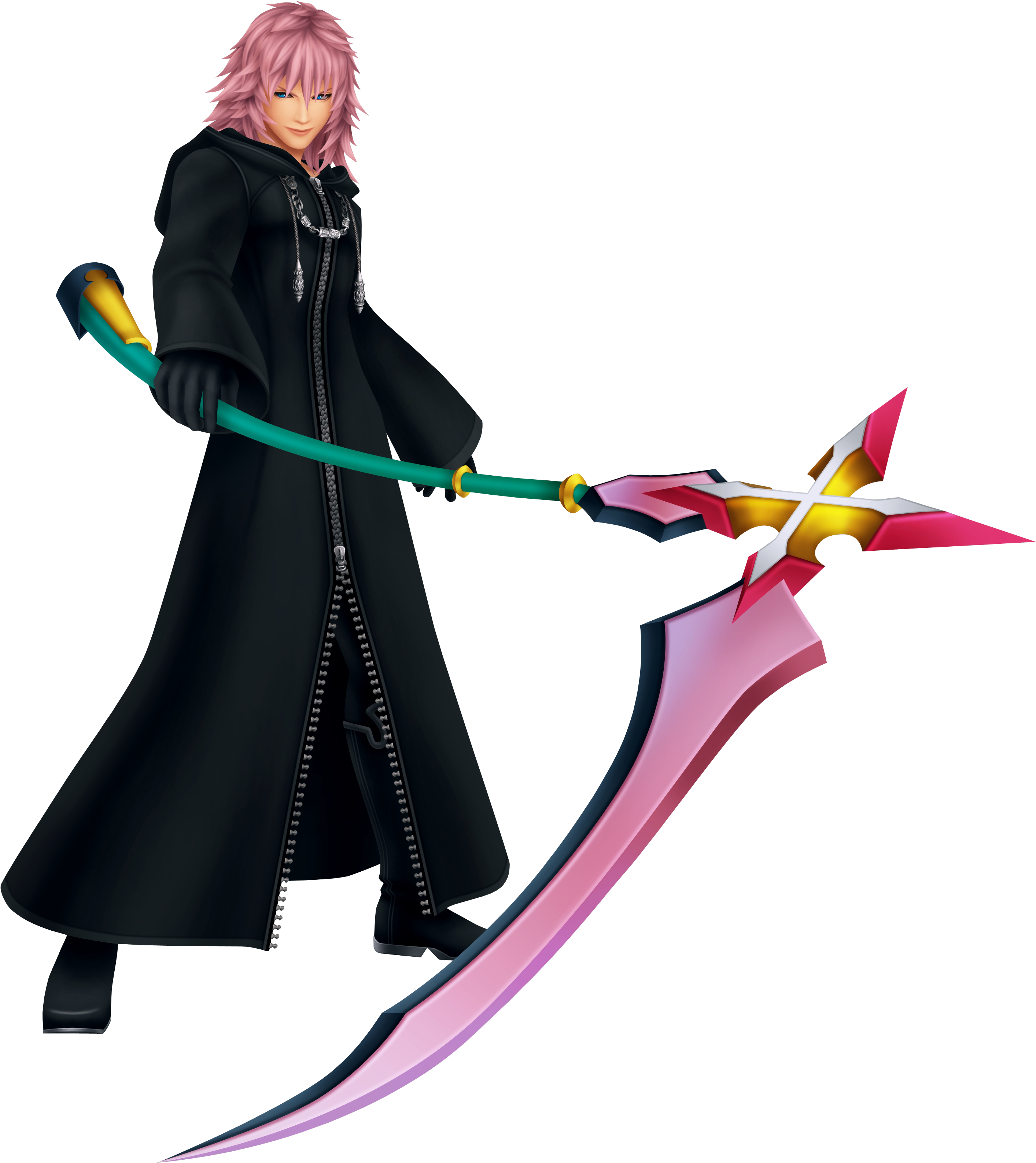 Marluxia - Kingdom Hearts Chain Of Memories Marluxia (3142x3300)