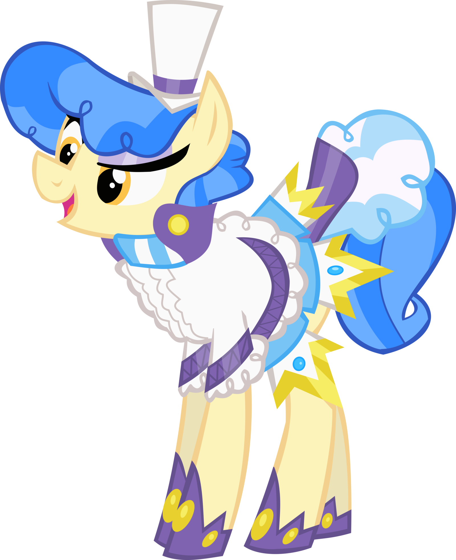 Absurd Res, A Dog And Pony Show, Artist - Mlp Sapphire Shores Png (1600x1963)