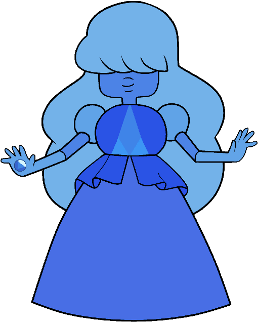 Homeworld Sapphire - Garnet Your Mother And Mine Steven Universe (528x679)