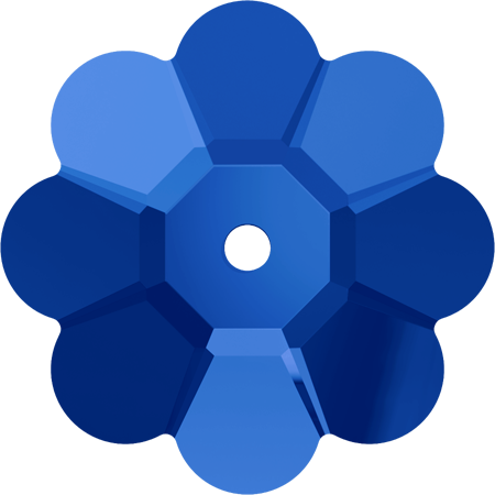 Swarovski 3700 6mm Bead Flower Sapphire - Circle (450x450)