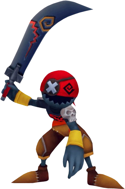 Pirate - Heartless Of The Kingdom Hearts (488x705)