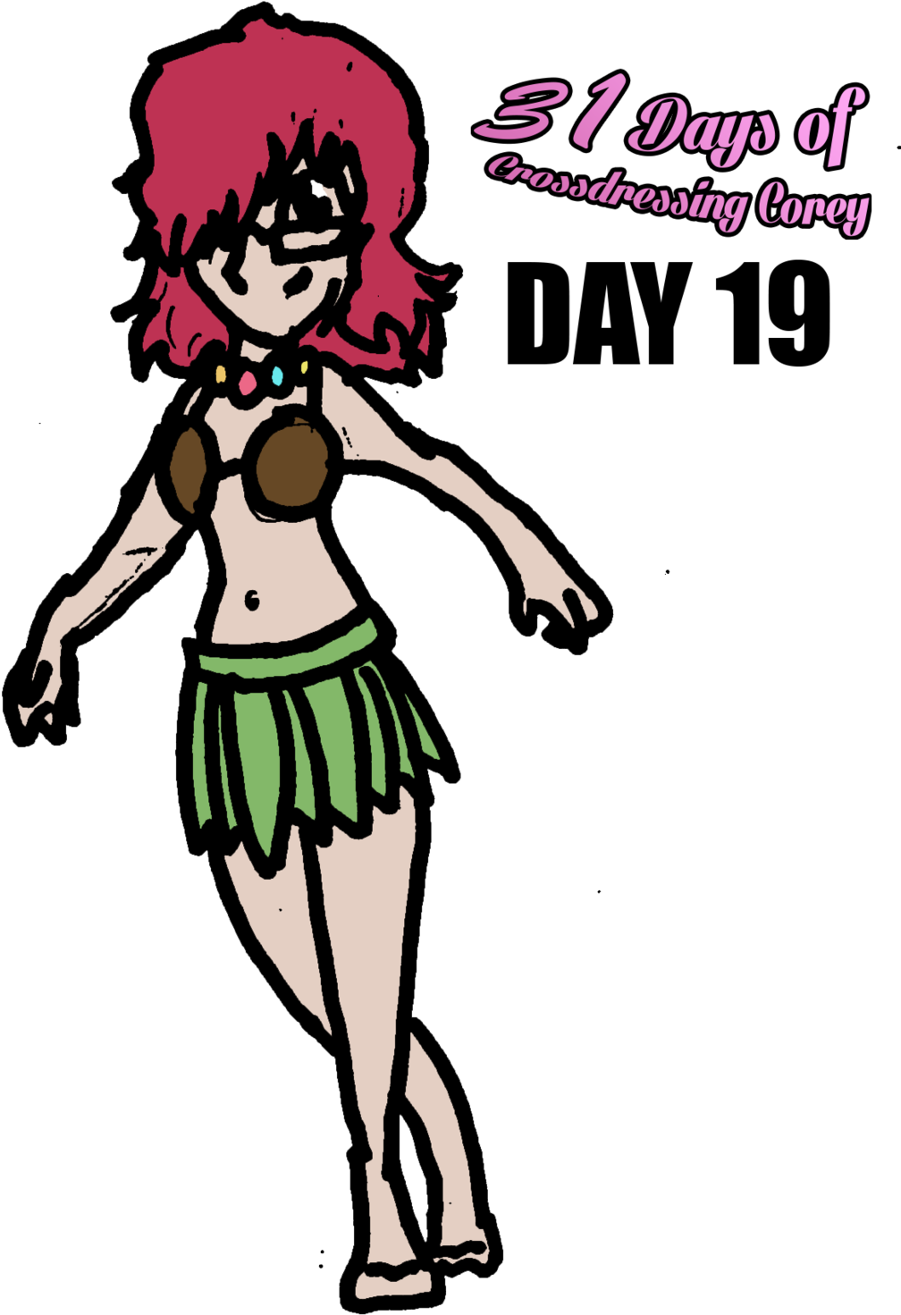 31 Days Of Crossdressing Corey, Day - One Way Jesus (1024x1499)