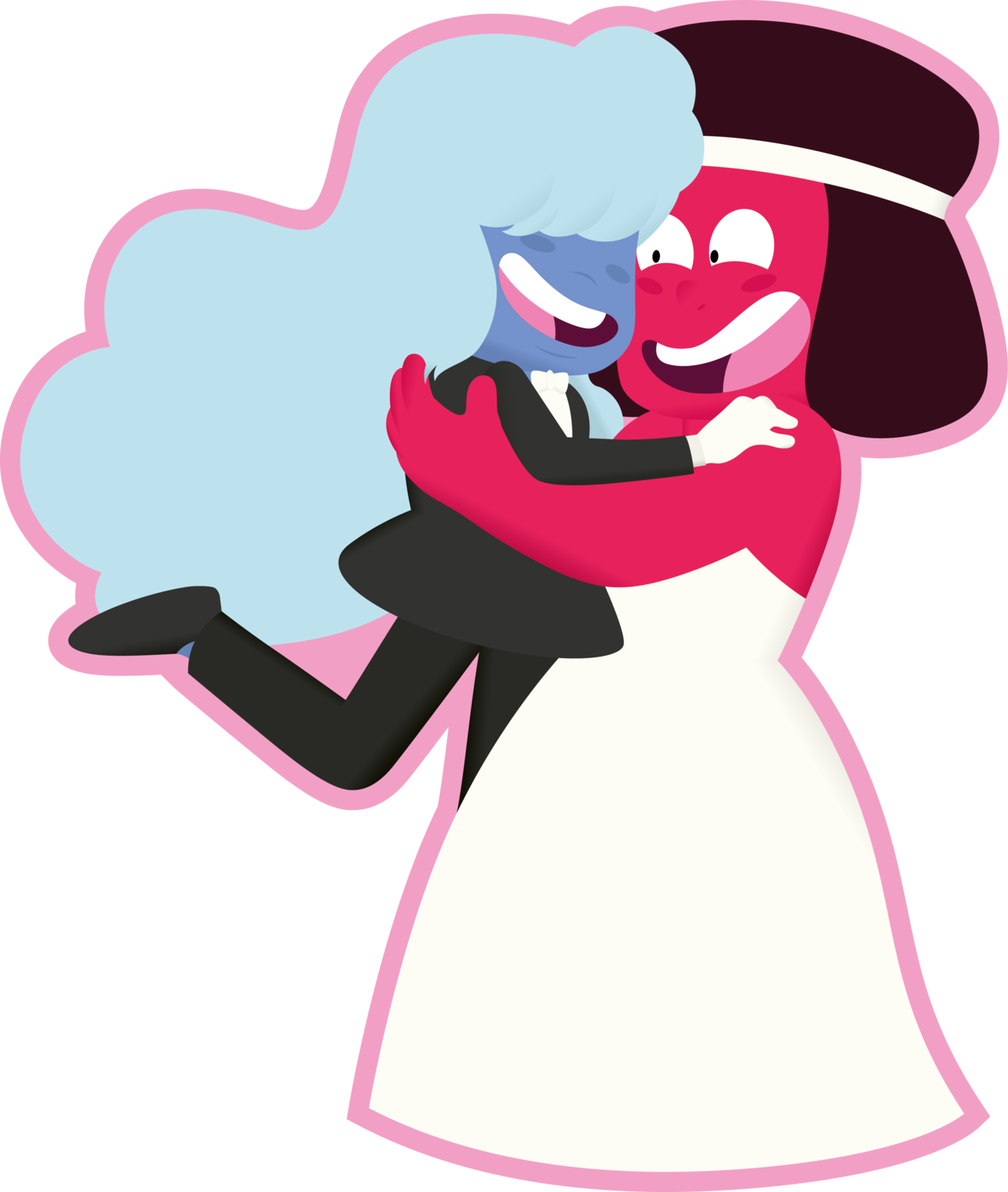 Wedding Time So Yesterday I Saw The Su Toy Leak, And - Ruby And Sapphire Wedding (1280x1514)