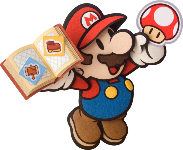 Nintendo 3ds Paper Mario: Sticker Star Select - 3ds (732x600)