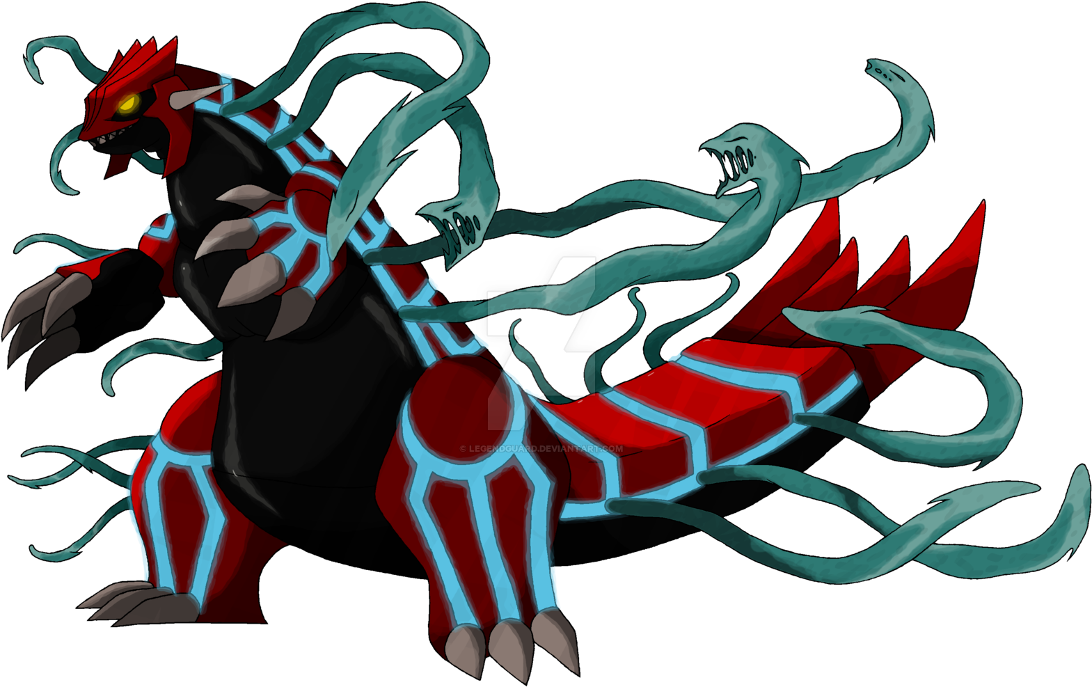 Legendary Pokemon And Random Character Stuff Favourites - Pokemon Groudon Mega Evolution (1600x1004)