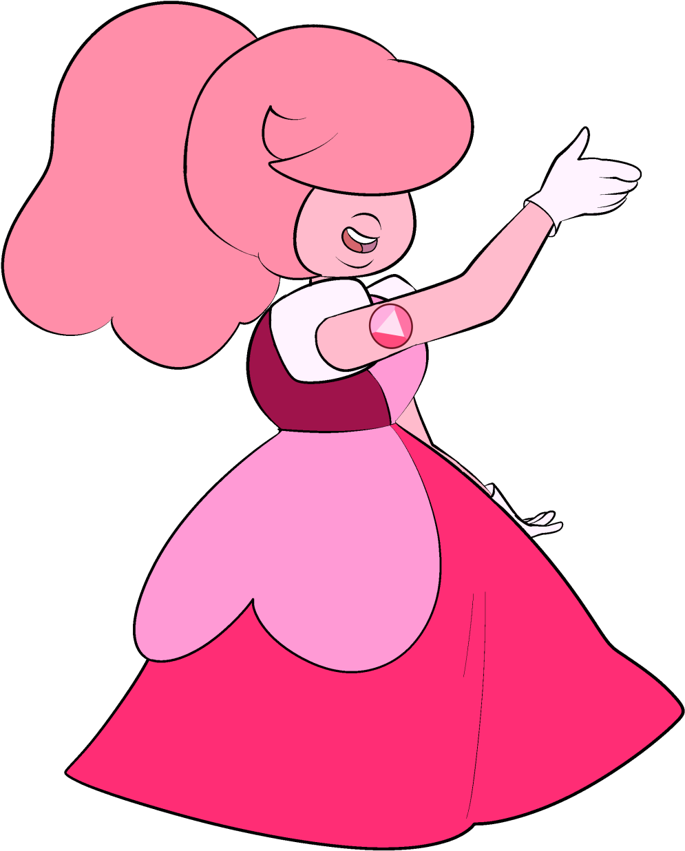 Steven Universe Pink Sapphire (1017x1281)