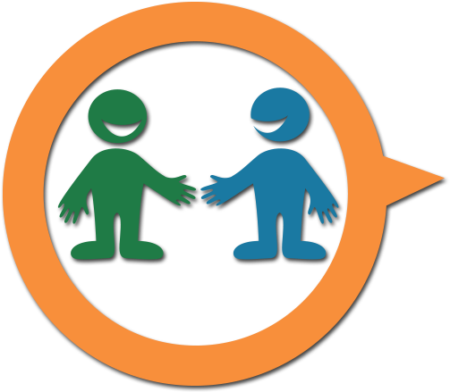 Free Rate Quotes For Software Systems - Conversation Between Two People Clip (512x512)