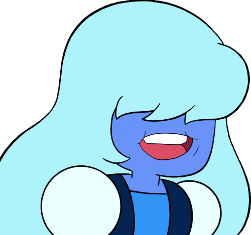 Garnet Has Been Giving The Thumbs Up On Sapphire Side - Cartoon (500x469)