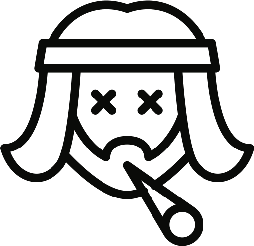 Hippie, Marijuana, Weed Icon, Herb Icon, Weed Character - Hippie Icon (512x512)