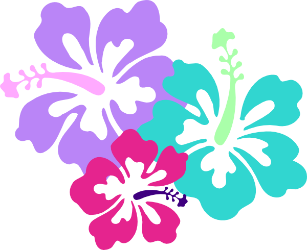 Hibiscus Clip Art (600x490)