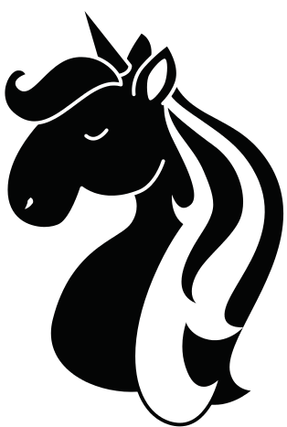 Cute Unicorn Character Icon - Unicorn (550x550)