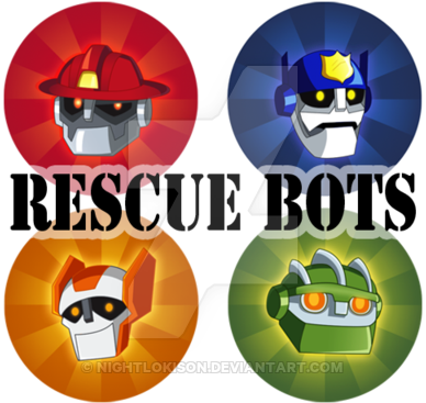 Rescue Bots Pins By Nightlokison - Logo Transformers Rescue Bots Png (400x400)