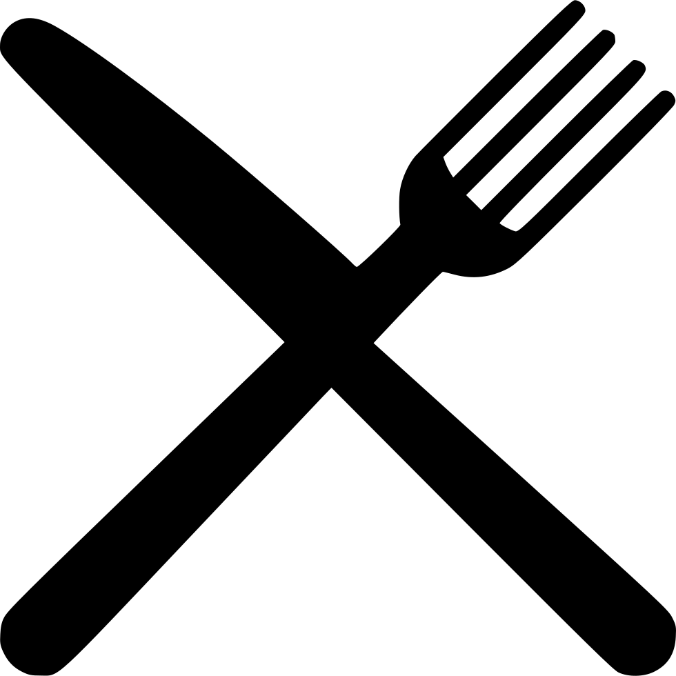 Fork Knife Comments - Fork And Knife Png (980x980)