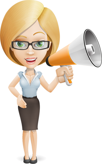 Chartered Accountant Stratford Upon Avon - Business Woman Cartoon Png (343x550)