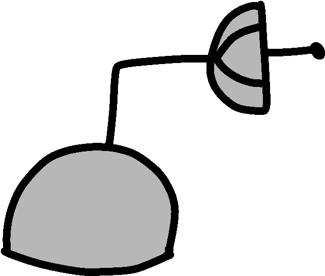 Antenna - Robot Antenna Png (738x651)